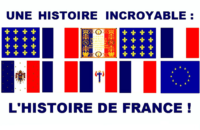 Liste des drapeaux historiques de France - Part. I.