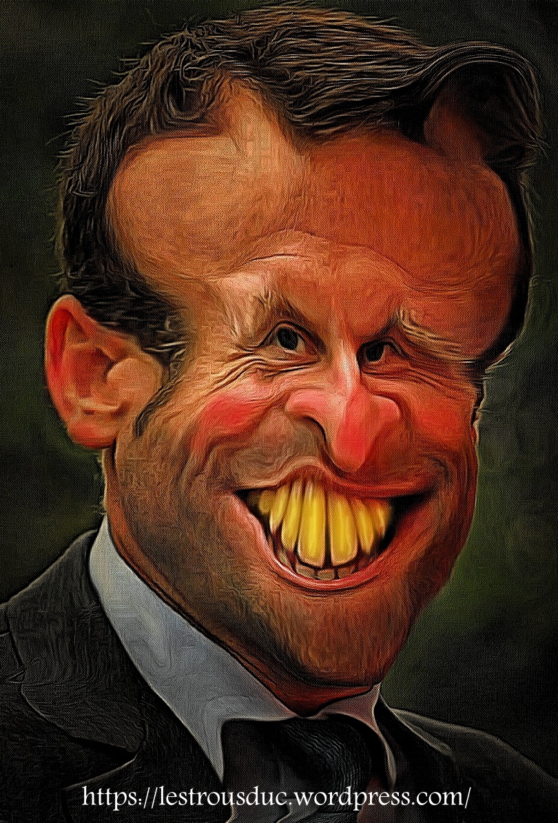 Résultat de recherche d'images pour "image caricature d'Emmanuel Macron"